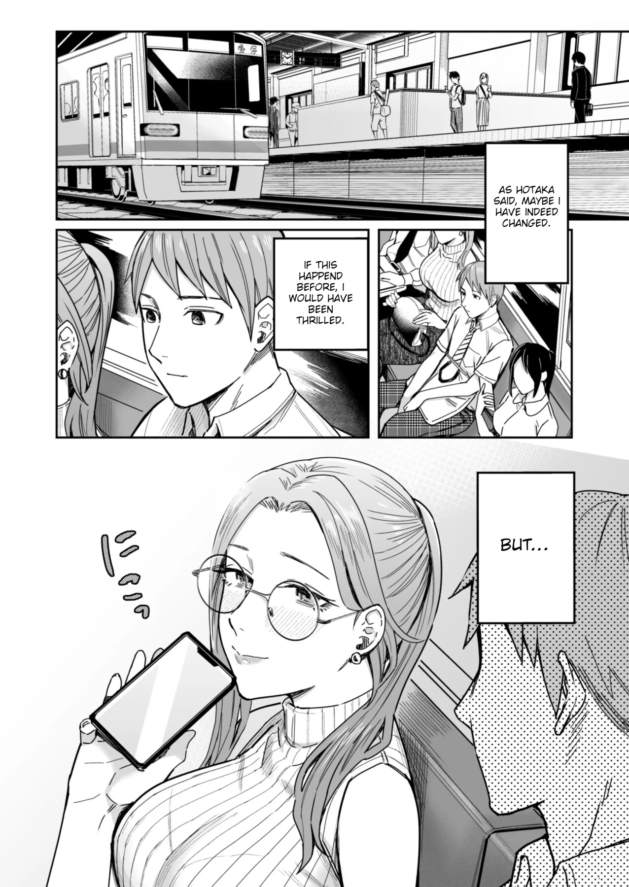 Hentai Manga Comic-A Story About How I Got Sent Lewd Selfies From A Woman I Didn't Know-Read-54